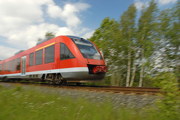 Naklejka premium bahnfahrt 2