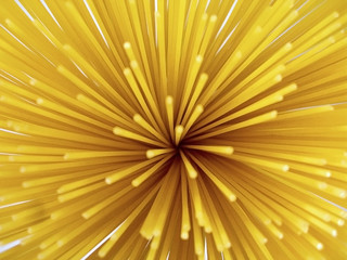 esparguete visto de cima