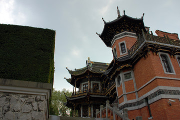 Fototapeta na wymiar chinese pavilion
