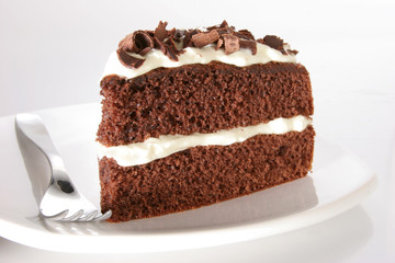 porción de chocolate