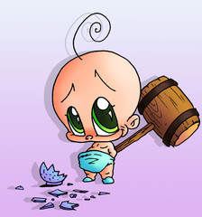 bébé casseur