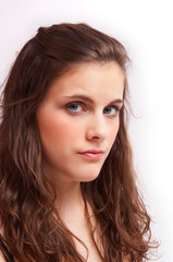 Fototapeta premium pretty brunette girl