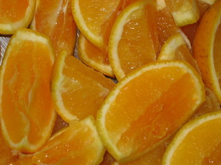 tranches d& 39 orange