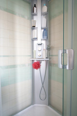 new shower cubicle