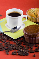 coffee and muffins