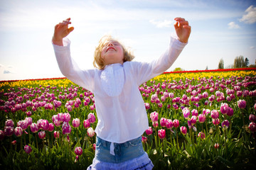 excited child