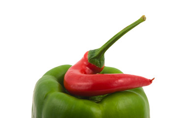 red to green	