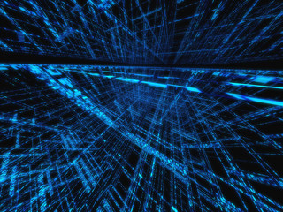 blaue matrix