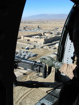 view from helicopter