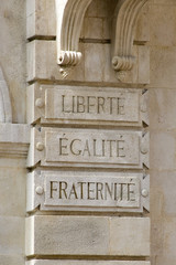 liberté, égalité, fraternité