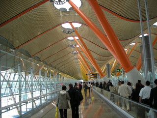 Obraz premium barajas' airport 4th terminal