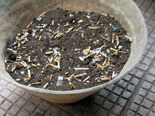 outdoor ashtray