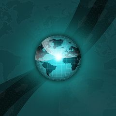 globe illiustration.