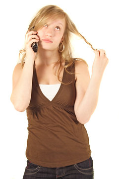 quatschen am telefon