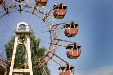 vienna, ruota prater, roue, chernobyl