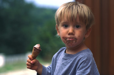 enfant glace