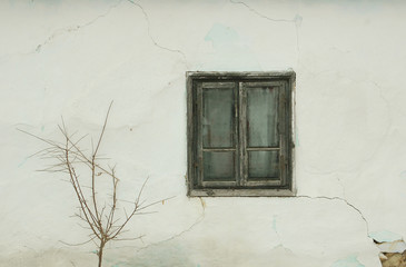 abstract background with window and wall