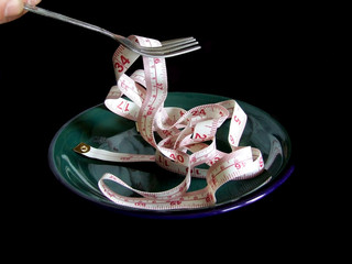 measuring tape meal