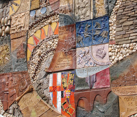 mosaikwand in kochem