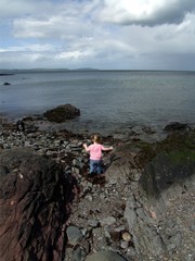 child and coast