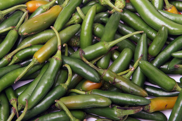 hot peppers