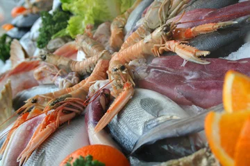 Photo sur Plexiglas Crustacés beaux fruits de mer