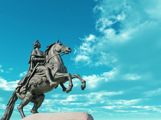 Obraz premium peter statue