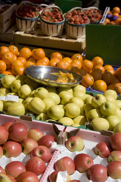 fruits sur le marché
