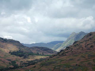 the langdale pike from tilberthwaite