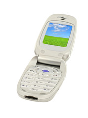 mobile phone with landscape #2