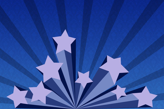 blue stars wallpaper