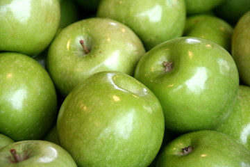 green apples