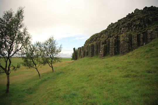 dverghamrar basalt columns