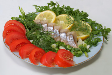 still life with a herring