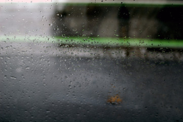 pluie et fenêtre