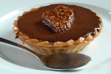tartelette au chocolat