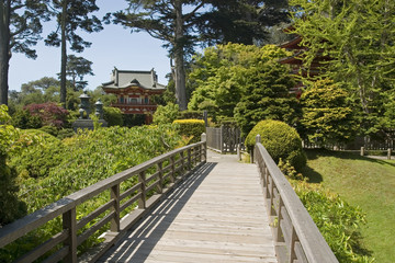 the japanese tea garden bridge