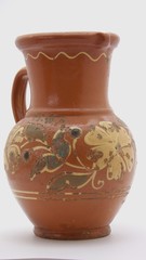 glazed jug