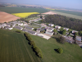 vue aerienne centre d'aprentissage