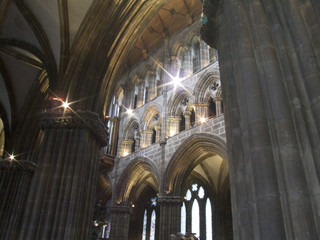 Fototapeta premium glasgow cathedral interior