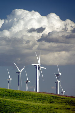 power generating windmills