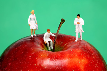 an apple a day keeps the doctor away © Amy Walters