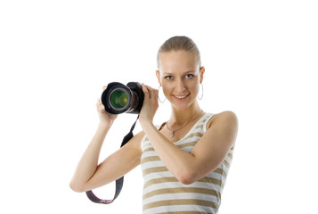 girl photographer