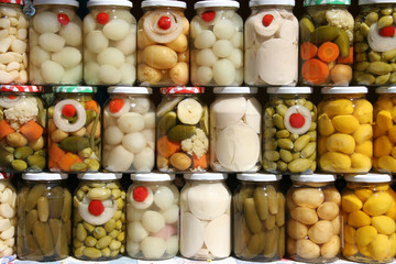 jars of brazilian vegetables