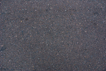 black tar asphalt road