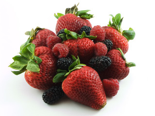 mixed berries
