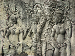 Fototapeta na wymiar Angkor - Kambodża - Azja