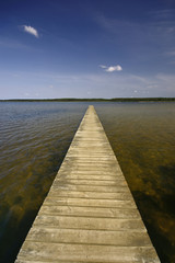 Naklejka premium ponton