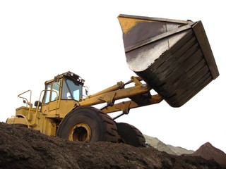 Fototapeta premium front end loader
