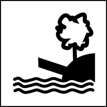 pictogramme bord de riviere